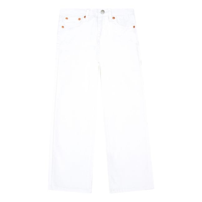 Jean Wide Leg | Blanc