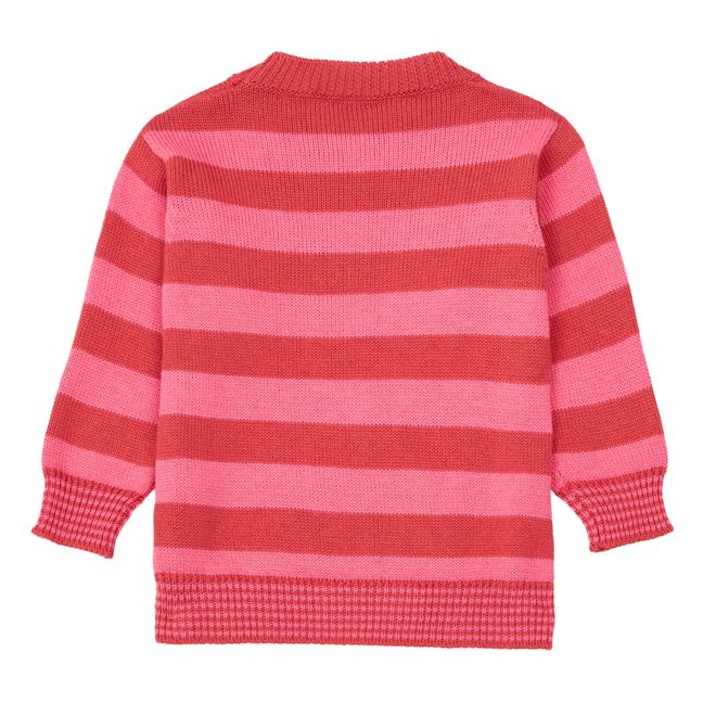 Pull Rayé | Rose