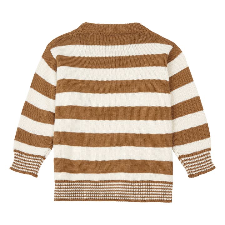 Striped Jumper | Camel- Product image n°1