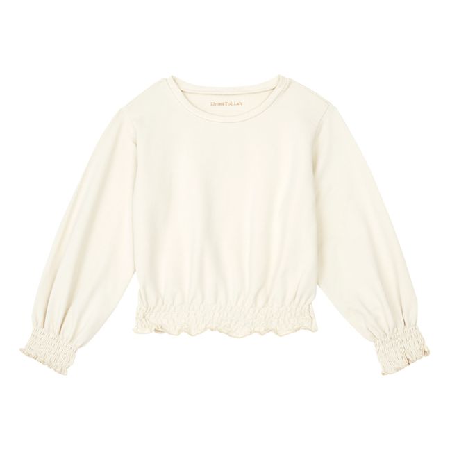 Cropped Sweater | Seidenfarben
