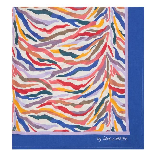 Emile Tiger Scarf | Blu
