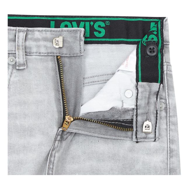Eco Slim Fit Shorts | Denin grigio