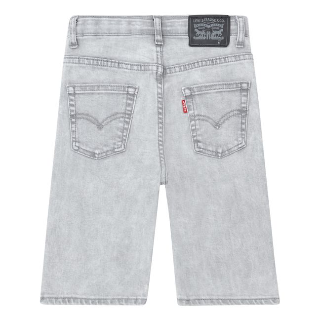 Eco Slim Fit Shorts | Denim grau