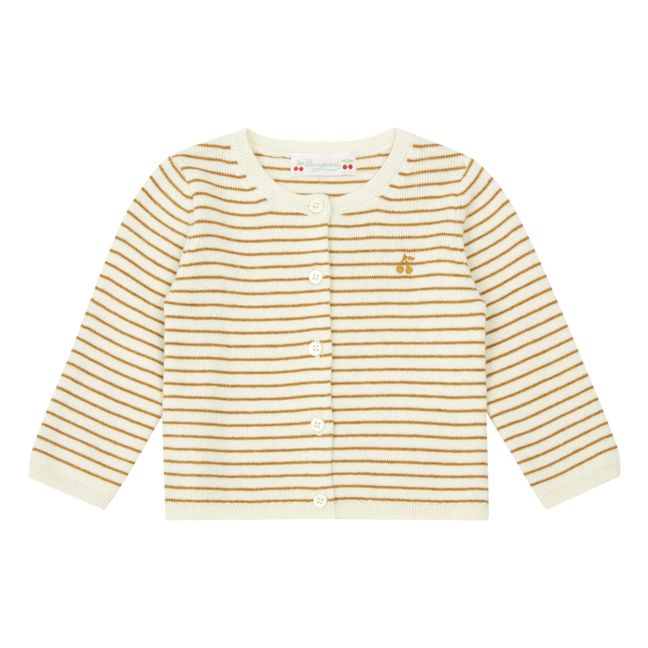 Aila Striped Cardigan | Crudo