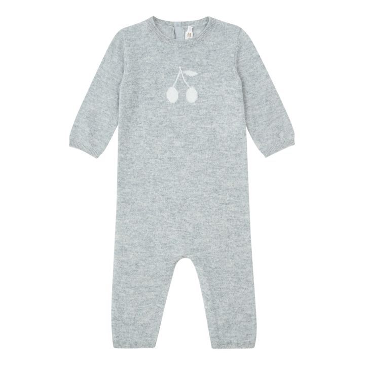 Tilouana Cashmere Jumpsuit | Grau Meliert- Produktbild Nr. 0