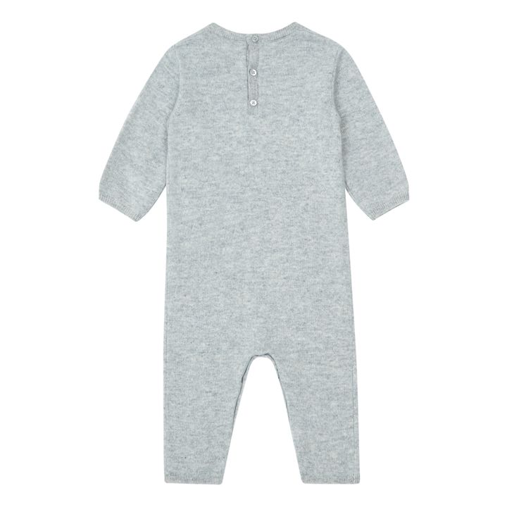 Tilouana Cashmere Jumpsuit | Grau Meliert- Produktbild Nr. 1