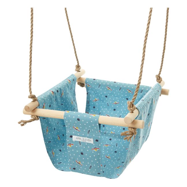 Balançoire bébé en coton Espace