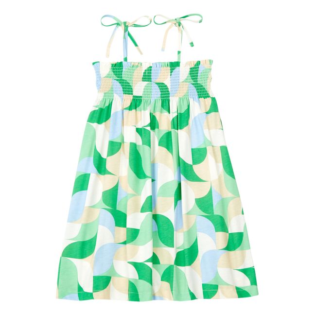 Robe Imprimé Graphique | Vert