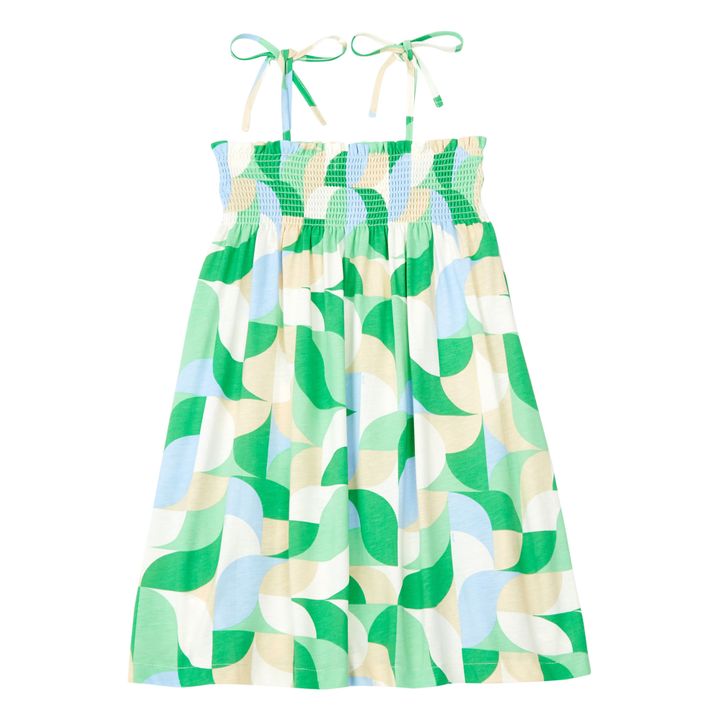 Graphic Print Dress | Verde- Imagen del producto n°1