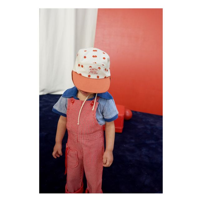 Kappe Wolly Polka | Rot