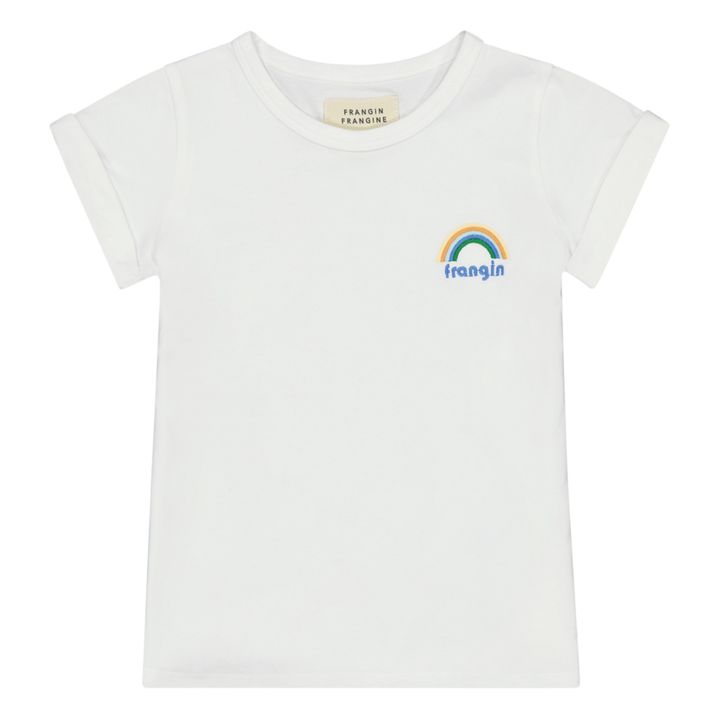 Loulou Organic Cotton T-shirt | White- Product image n°0