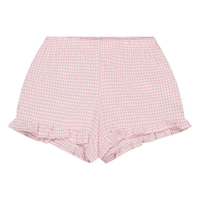 Marilou Gingham Shorts | Pink