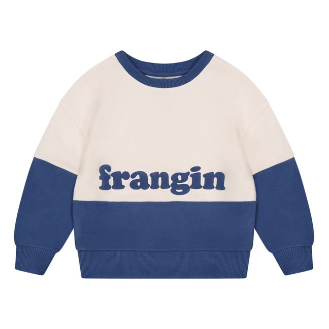 Edith Organic Cotton Sweatshirt | Blue