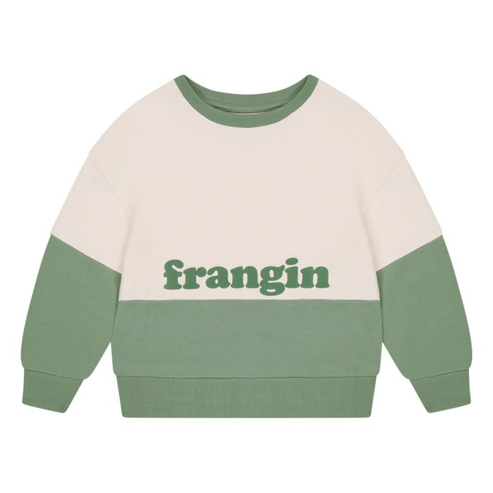 Sweatshirt Bio-Baumwolle Edith | Grün- Produktbild Nr. 0