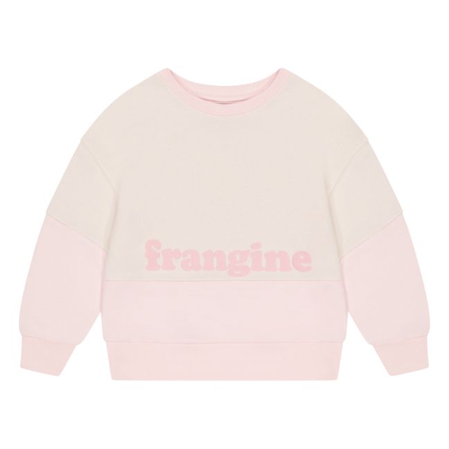 Edith Organic Cotton Sweatshirt | Rosa chiaro