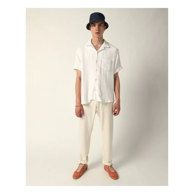 Acid Short-Sleeved Plaid Shirt | Crudo