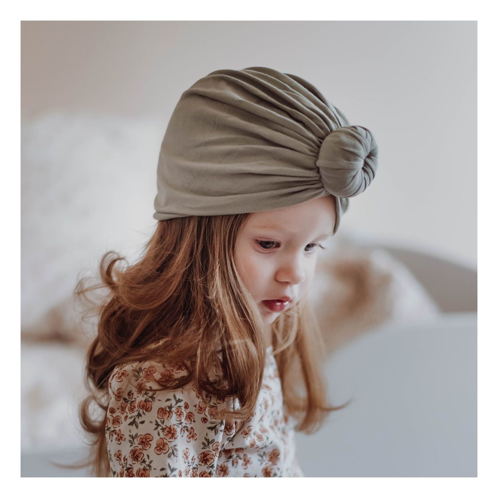 Bonnet turban - Nude - Bonjour Little