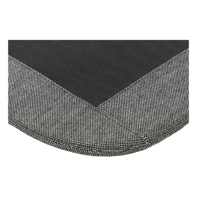 Type B Seat | Marled grey - Black