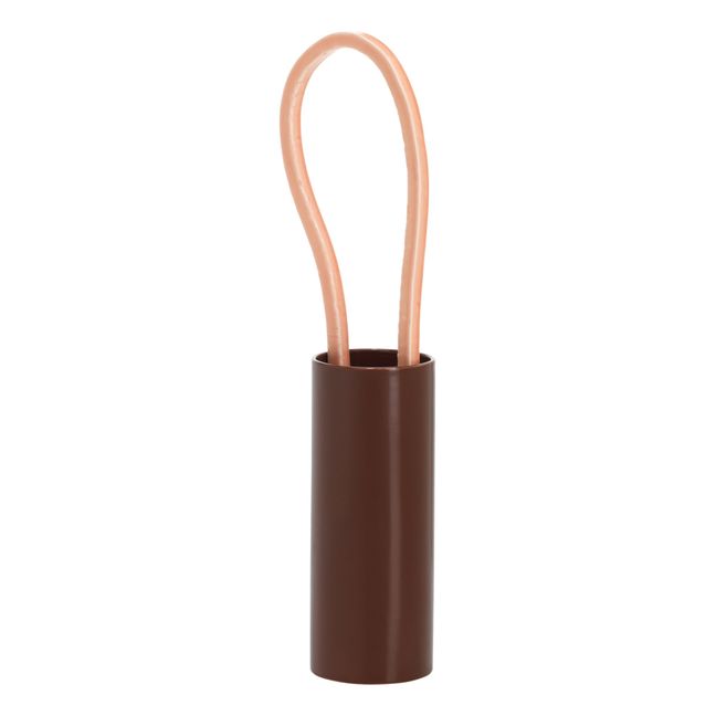 Vase découpage Boucle - Ronan & Erwan Bourroulec | Brun
