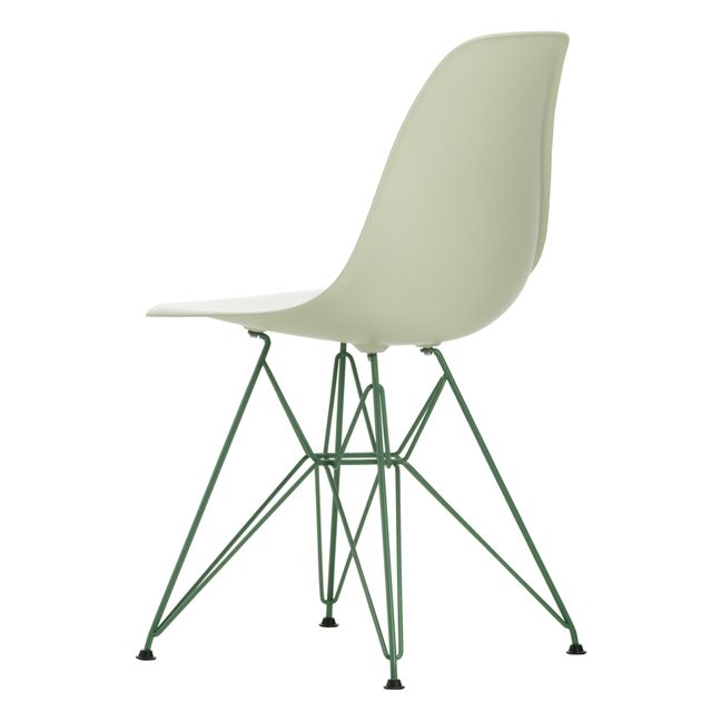 Chaise DSR - piètement blanc epoxy - Charles & Ray Eames | Verde argilla