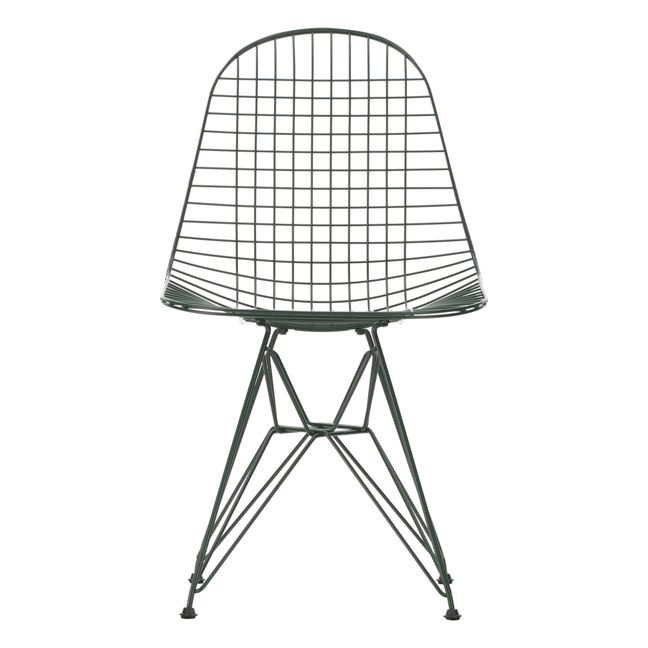 Stuhl Wire DKR, Charles & Ray Eames | Dunkelgrün