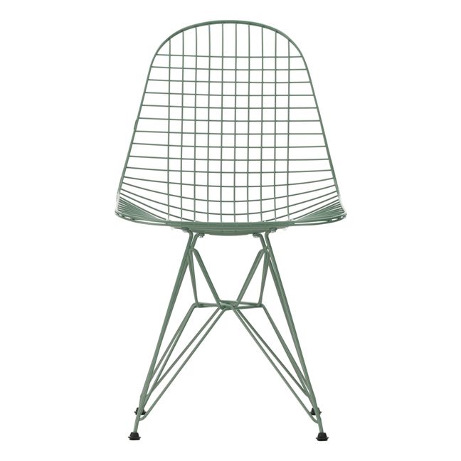 Stuhl Wire DKR, Charles & Ray Eames | Grün