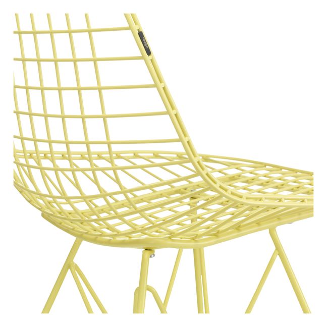 Stuhl Wire DKR, Charles & Ray Eames | Zitronengelb