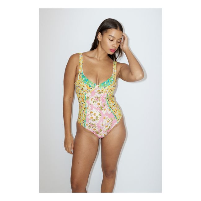Maillot 1 Pièce Kenzie Matières Recyclées | Rose