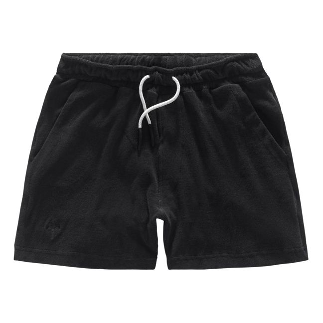 Terry Cloth Shorts | Black