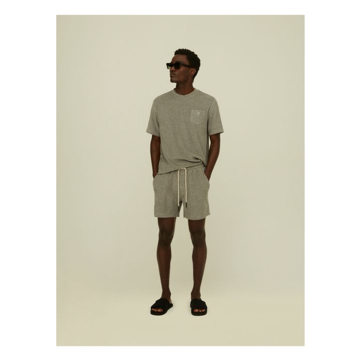 Terry Cloth Shorts | Grey- Product image n°1