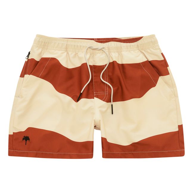 Pantalones cortos de baño Amber Dune | Burdeos