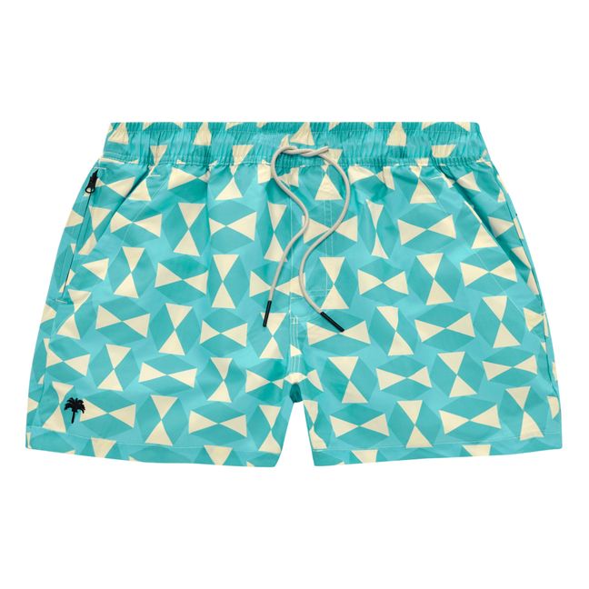 Short de Bain Hexagona | Bleu ciel