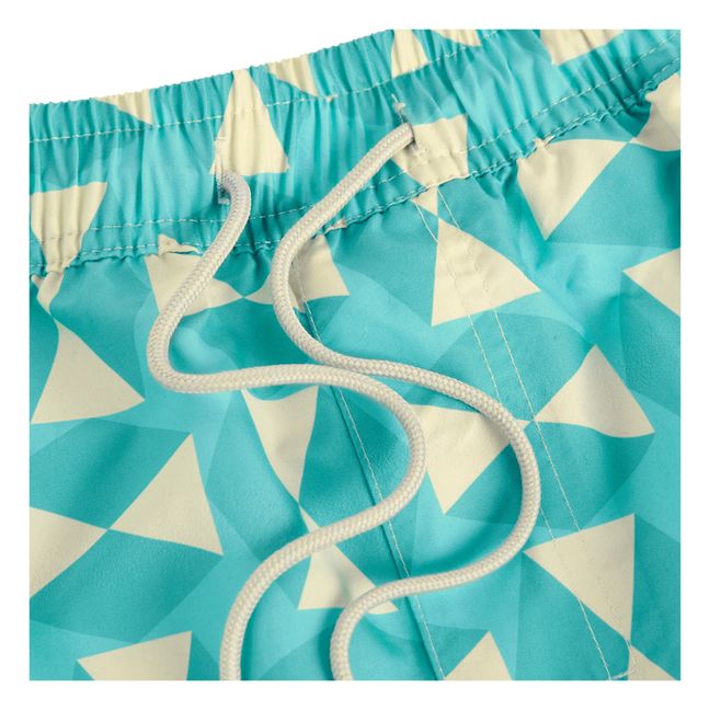 Shorts de baño Hexagona | Azul Cielo
