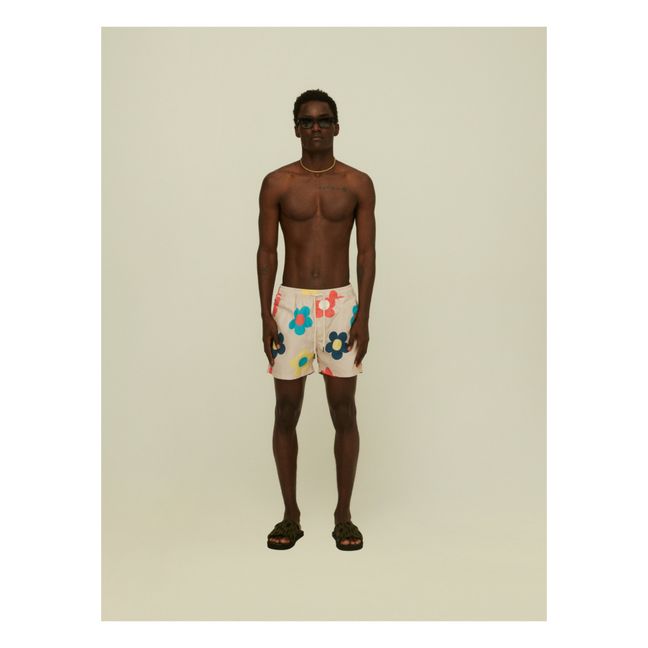 Short de Bain Daisy | Blanc