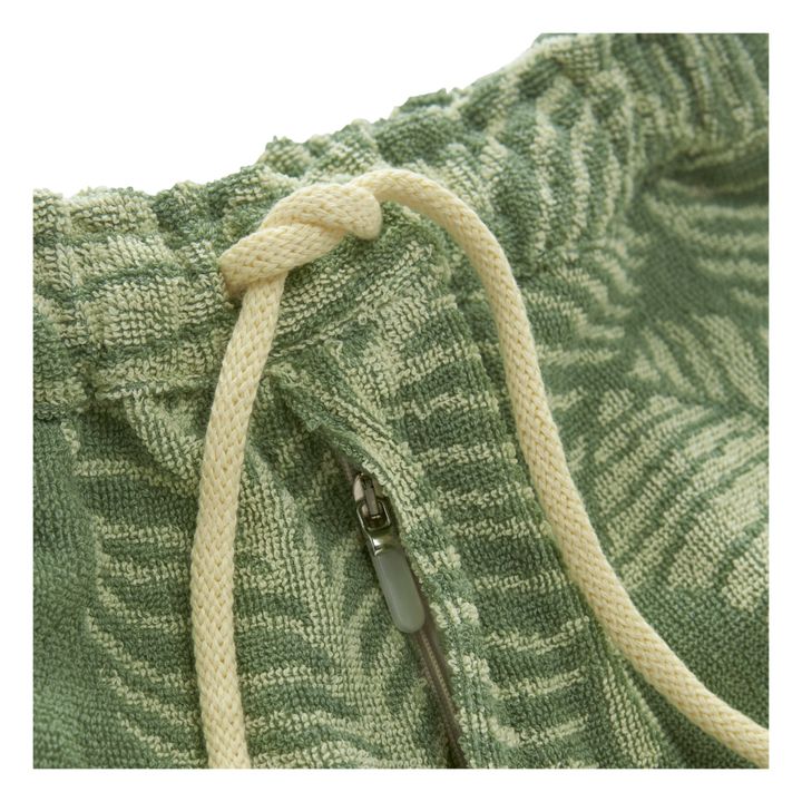 Pantalones cortos de rizo Banana Leaf | Verde- Imagen del producto n°3