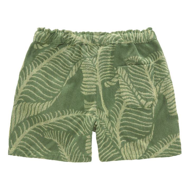 Pantalones cortos de rizo Banana Leaf | Verde- Imagen del producto n°4