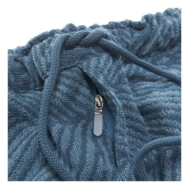 Short Wavy Eponge | Bleu