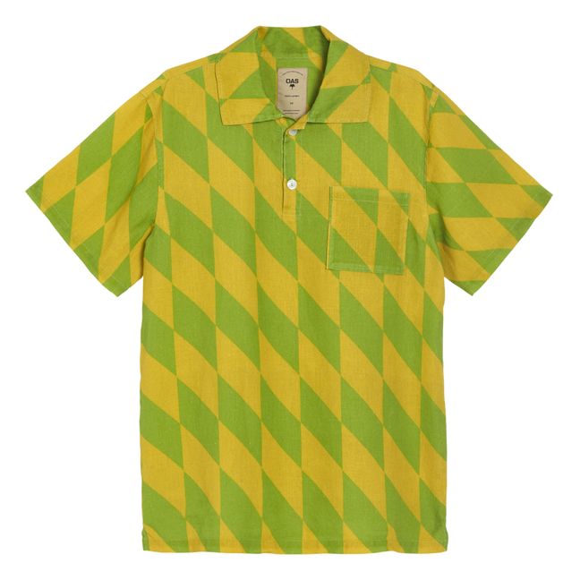 Camicetta di lino Lemon Snap | Giallo