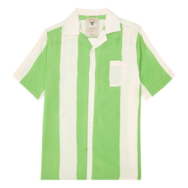 Chemisette Emerald Stripe | Vert