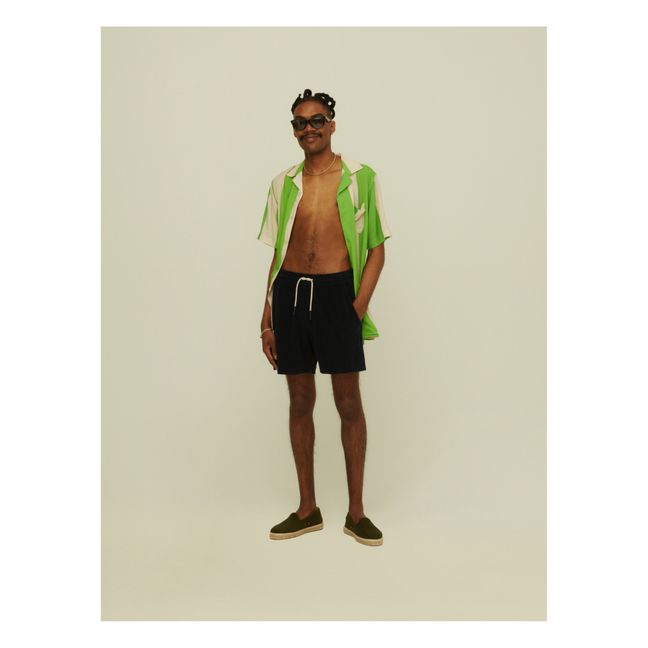 Chemisette Emerald Stripe | Vert