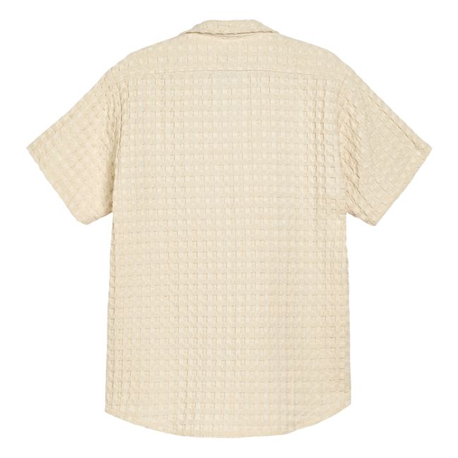 Chemisette Cuba Waffle | Ecru