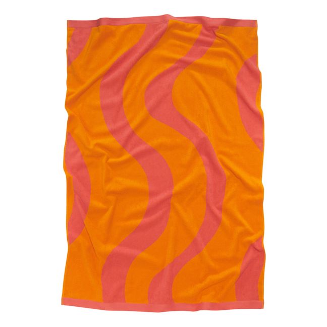Flow Beach Towel | Pink