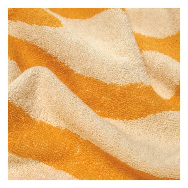 Maze Beach Towel | Yellow