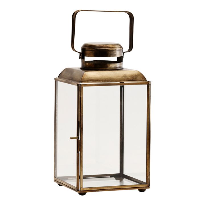 Metal Lantern  | Brass- Product image n°0