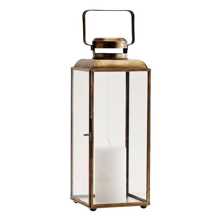 Metal Lantern  | Brass- Product image n°0