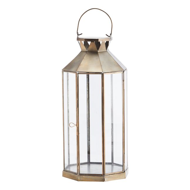 Metal Lantern  | Gelbguss
