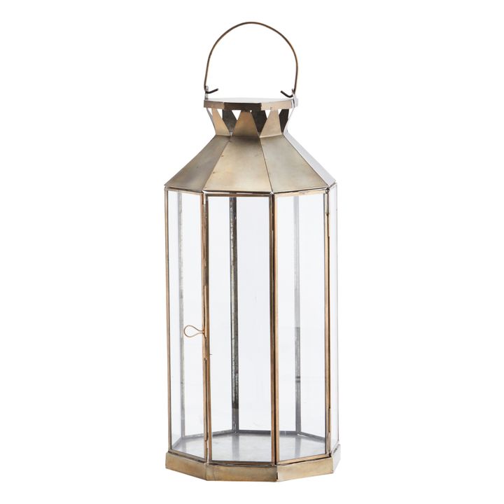 Metal Lantern  | Brass- Product image n°0