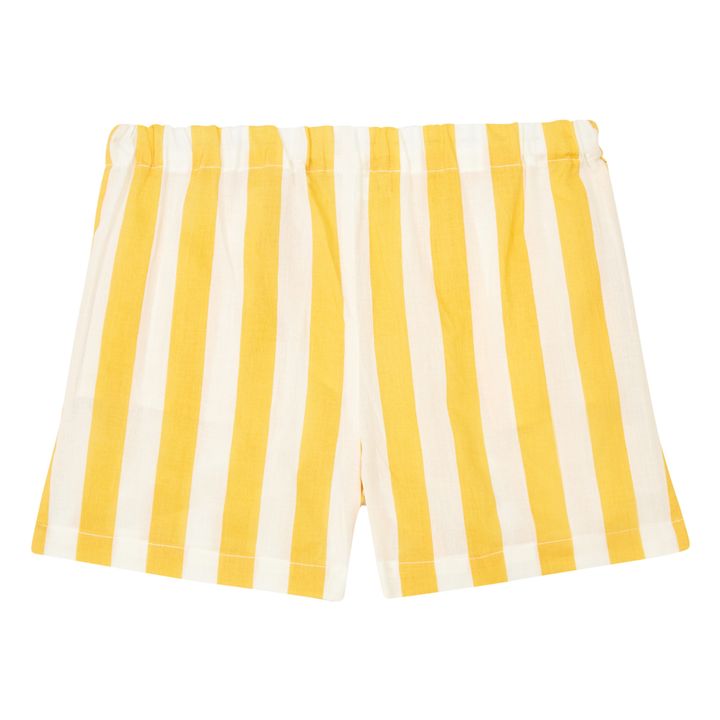 Short Rayé | Jaune- Image produit n°1