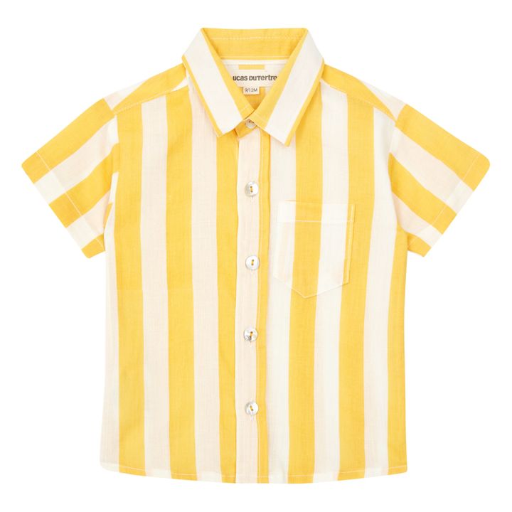 Boys Striped Shirt | Gelb- Produktbild Nr. 0