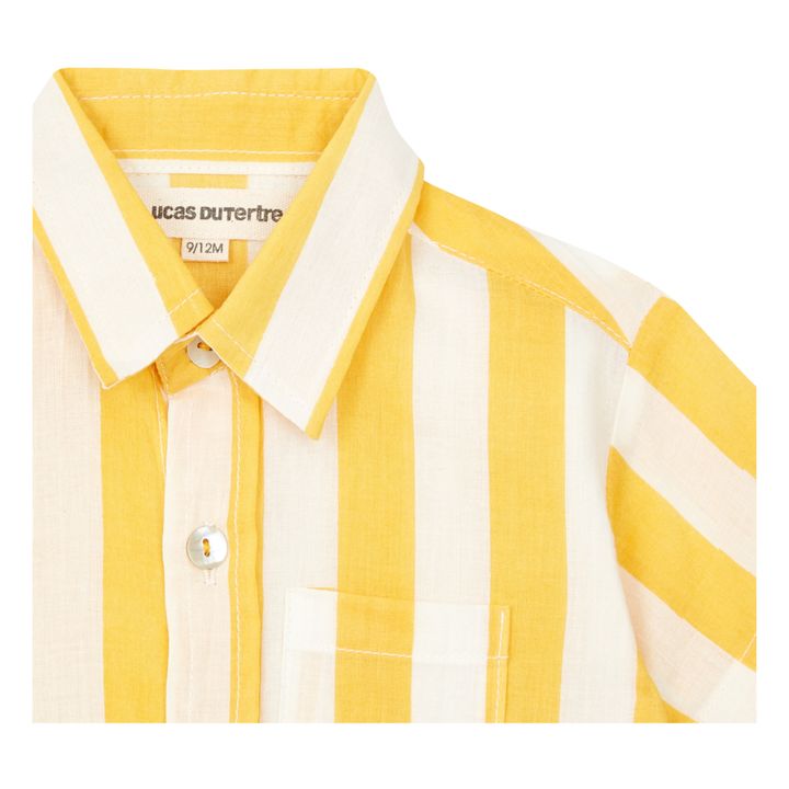 Boys Striped Shirt | Gelb- Produktbild Nr. 1